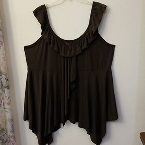 L.A. Blues hankie hem top size 22/24